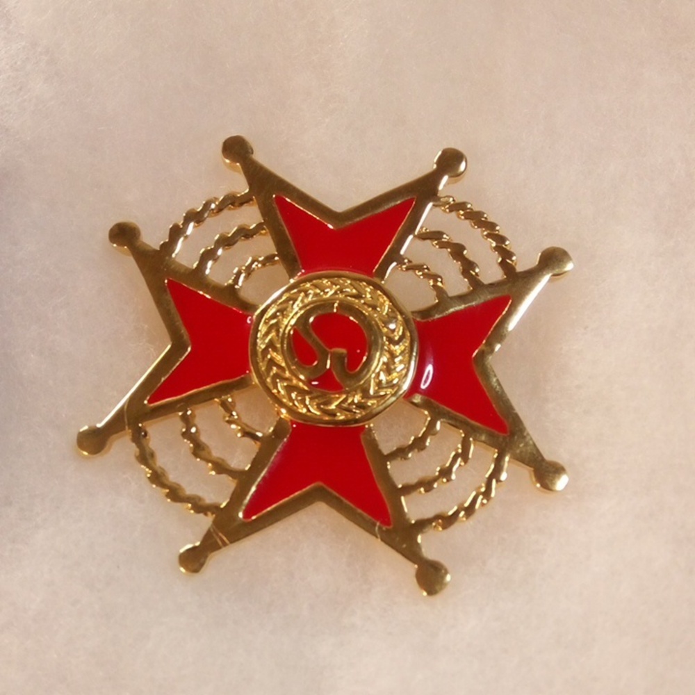 St. John nautical style brooch